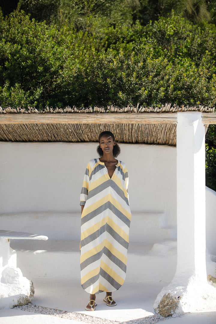 Aphaia Resort -  Naxos Yellow Maxi Dress