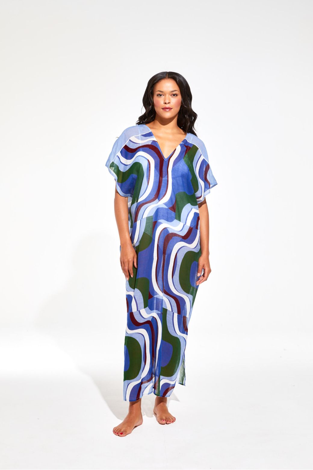 Blue Hydra Dress