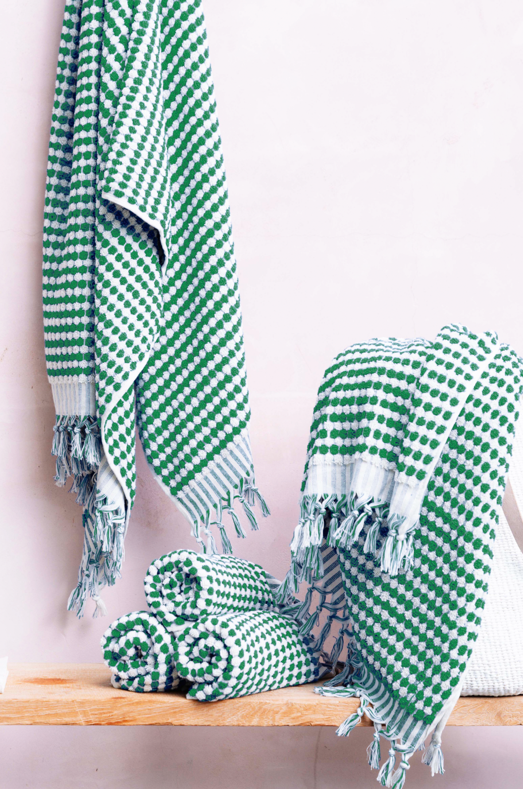Turkish Bath / Pool Towel - Grass Green