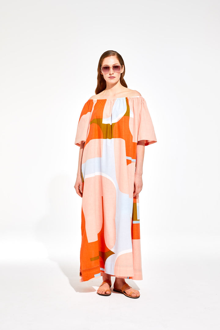 Tangerine Palao Dres
