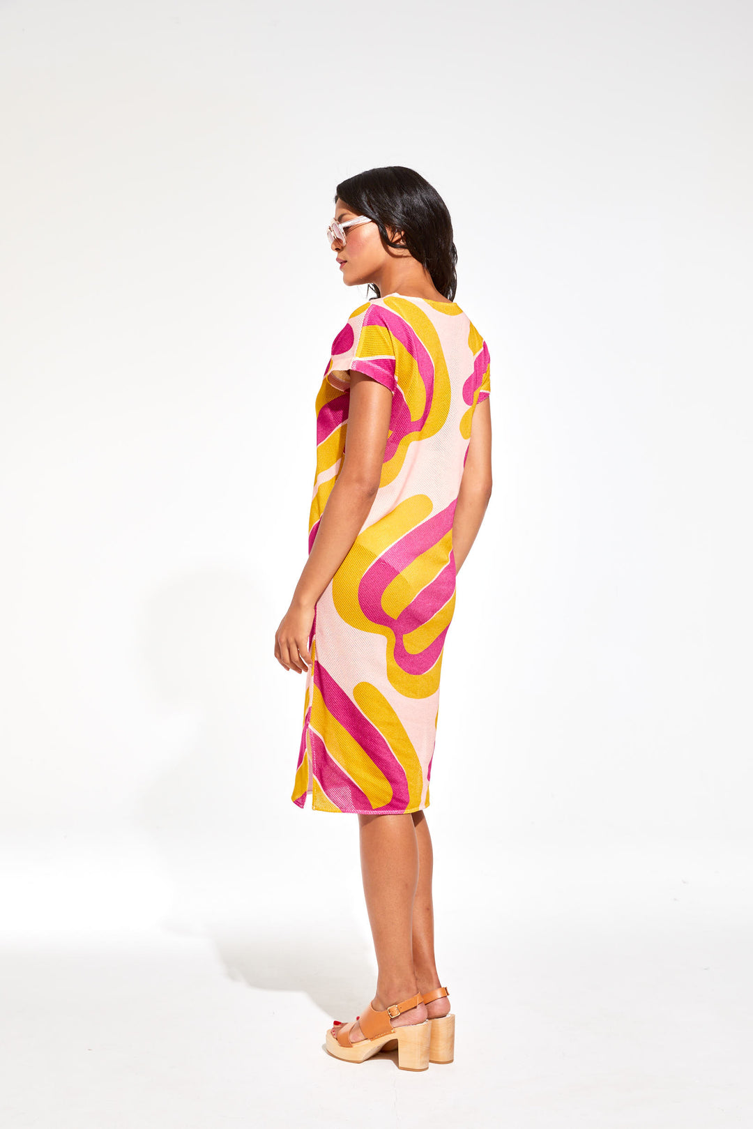Franca Module Dress- Pink