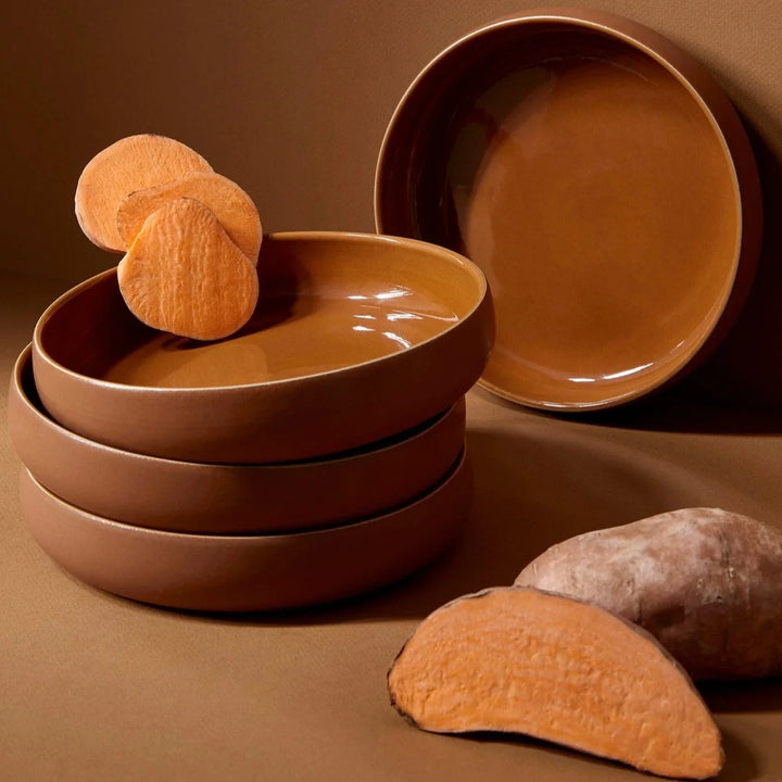 S/4 Tunisian Pasta Bowl - Terracotta