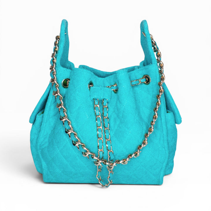 Bayshore Bucket Small - Turquoise