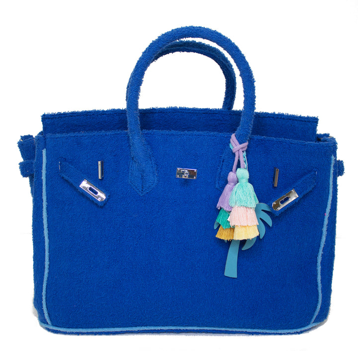 Seaside Terry Tote - Cobalt  Large