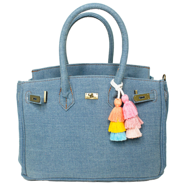Seaside Denim Tote - Small