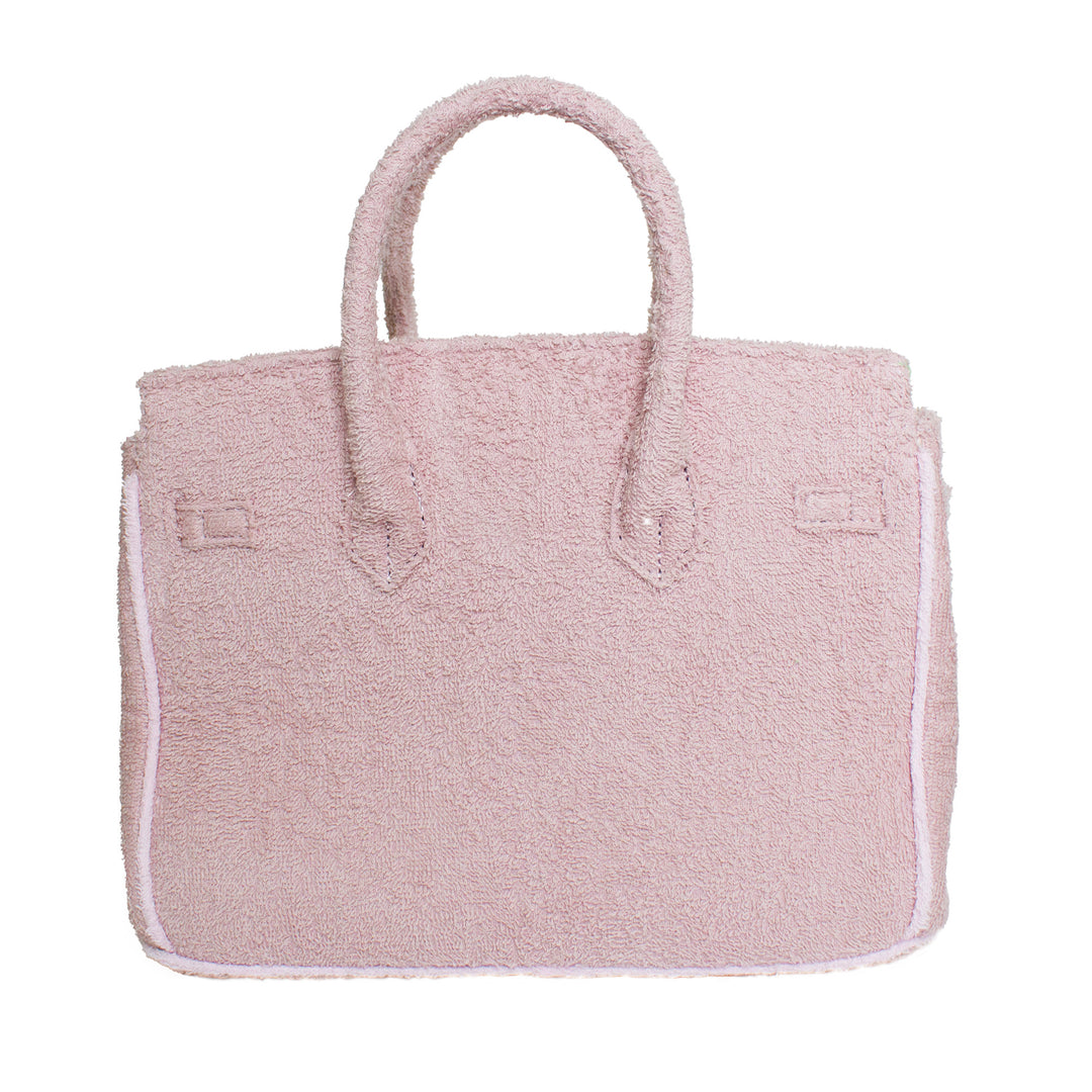 Seaside Terrycloth Tote -Dusty Rose Small