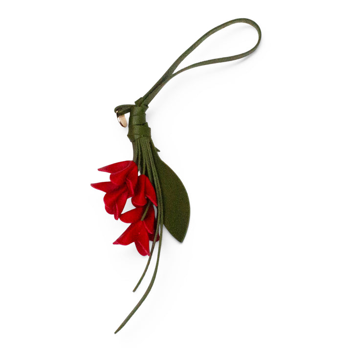 Falling Orchid Flower Charm
