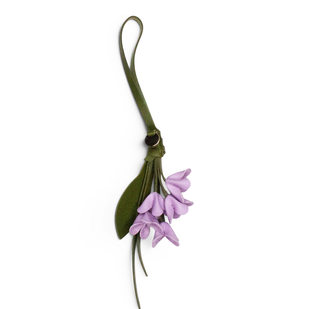 Falling Orchid Flower Charm