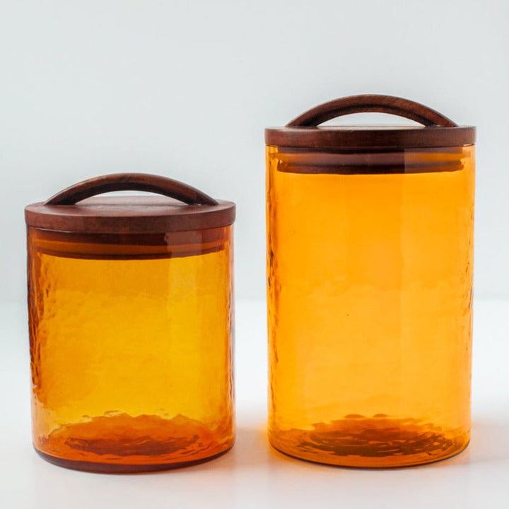 Large Canister - Amber