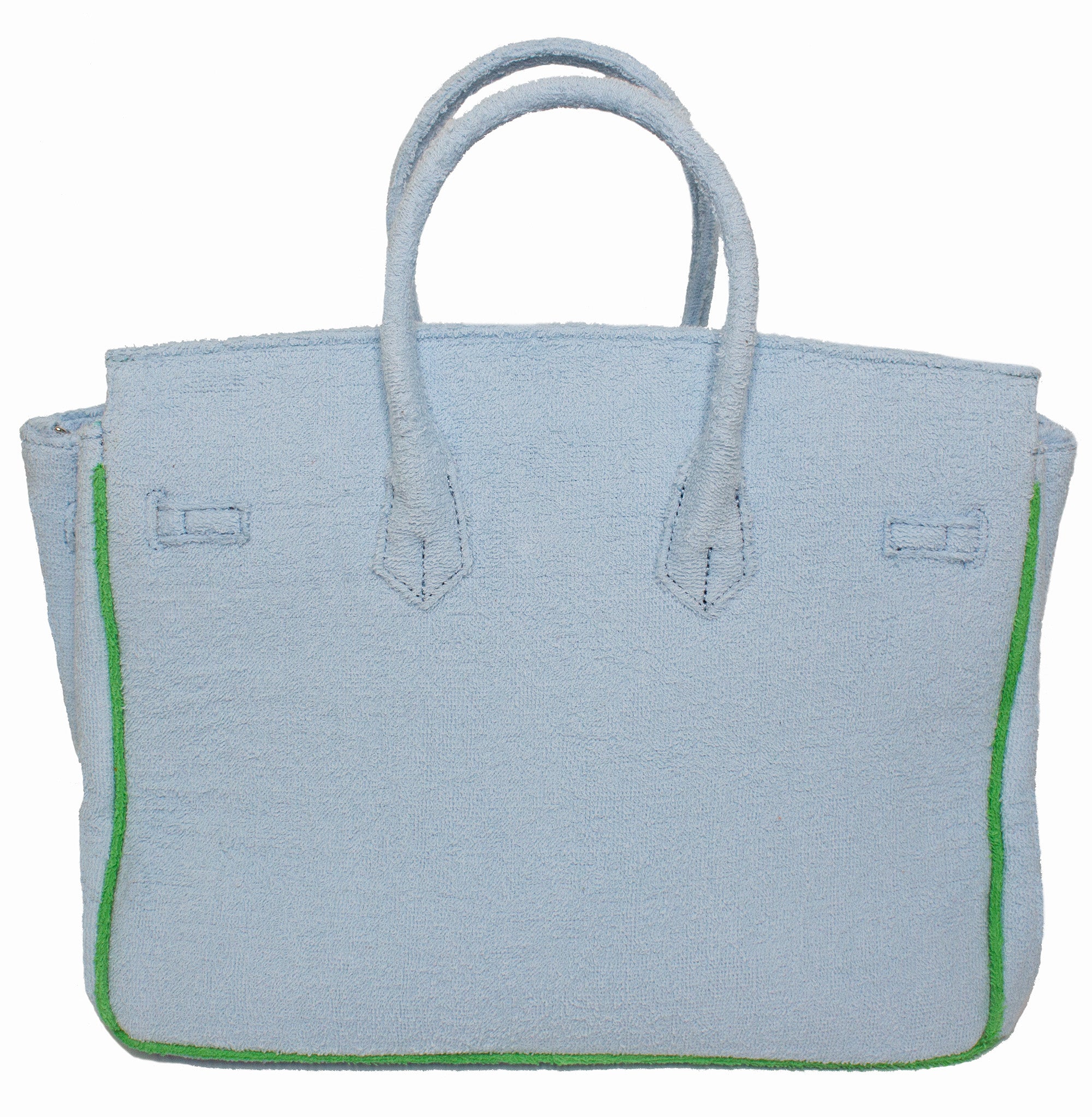 【韓国 Rest & Recreation】RR LOGO TERRY TOTE BAG - WHITE Rest & Recreation RR Logo Terry Tote Bag - White: Stylish