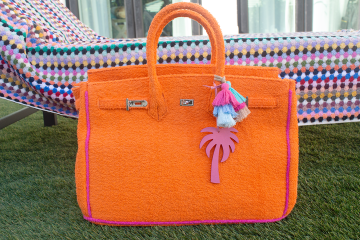 Seaside Terry Tote - Orange Peel Large