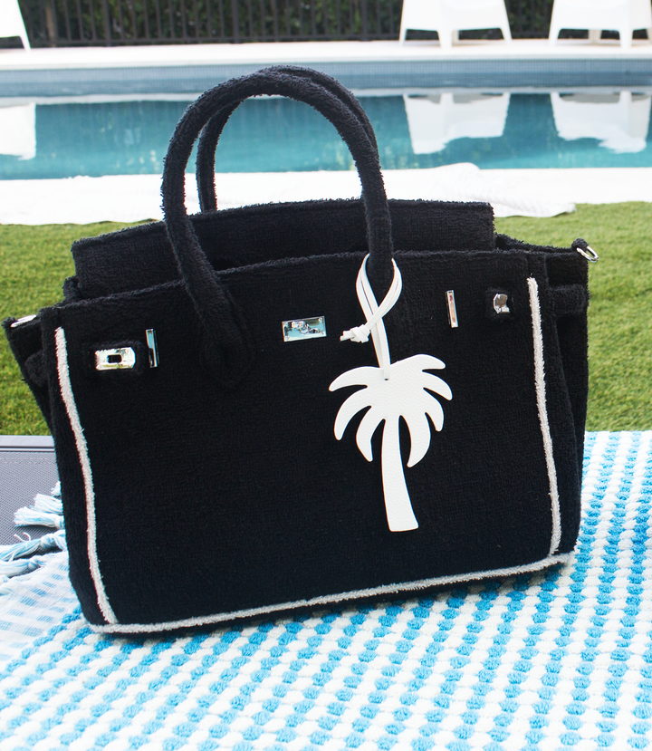 Seaside Terry Tote - Black Small