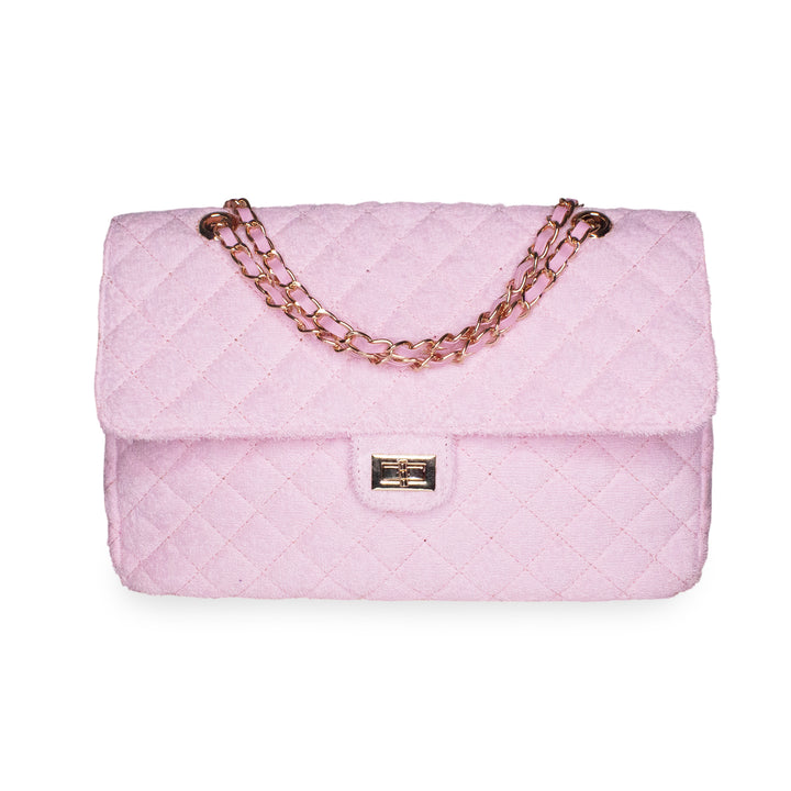 Medium Shoreline Flap - Blush Pink