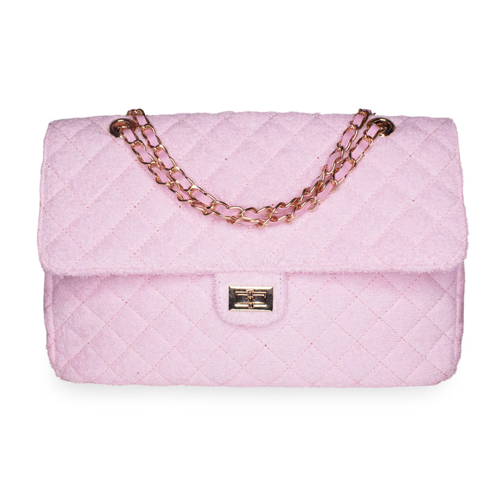 Medium Shoreline Flap - Blush Pink