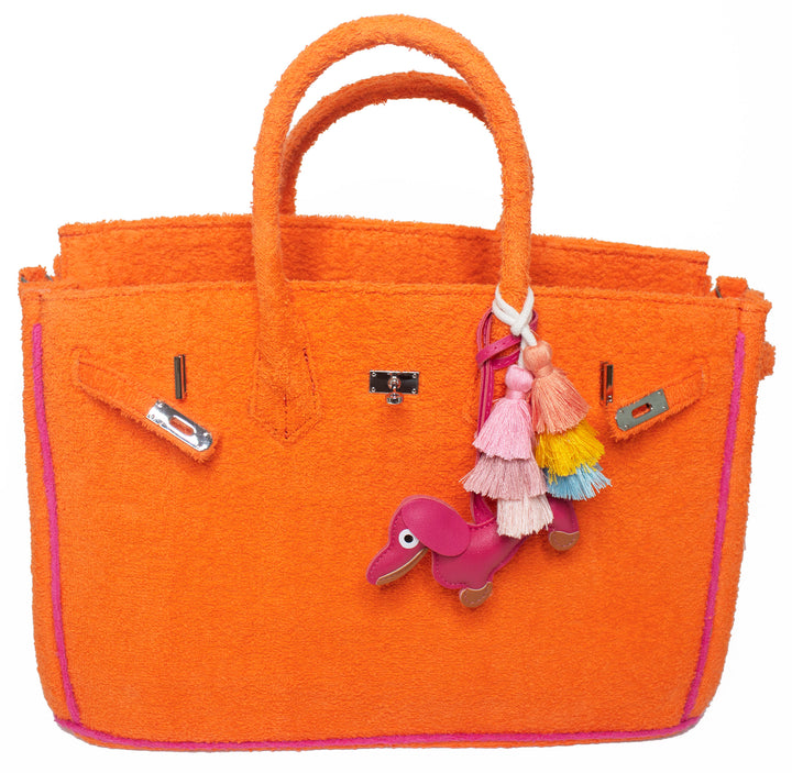 Seaside Terry Tote -Orange Peel Large