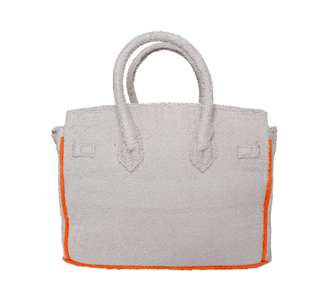 Seaside Terrycloth Tote - Tan Small
