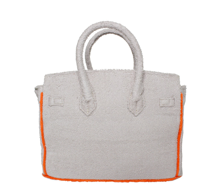 Seaside Terrycloth Tote - Tan Small