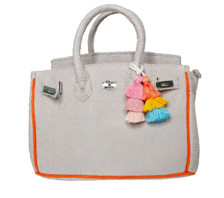 Seaside Terrycloth Tote - Tan Small
