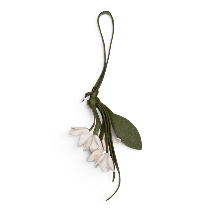 Falling Orchid Flower Charm