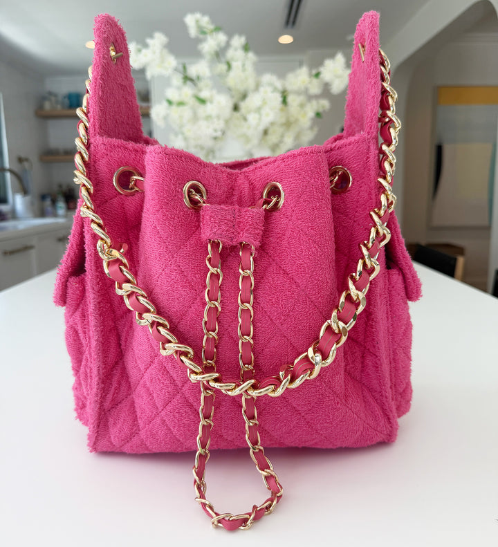 Bayshore Bucket Small - Fuchsia