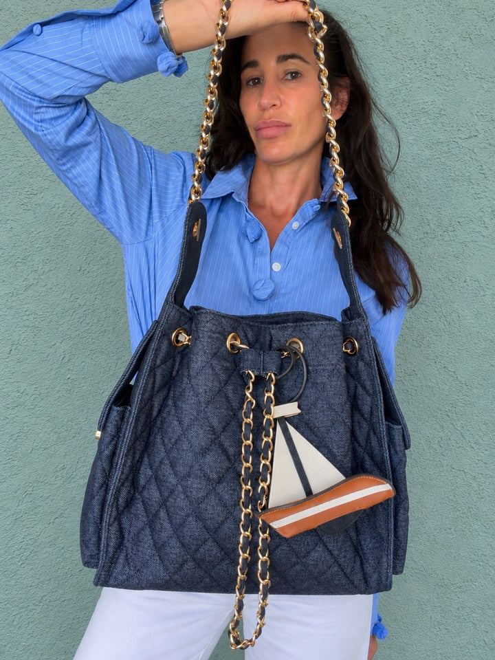 BEACH HAUS bag styled by a customer, view 3