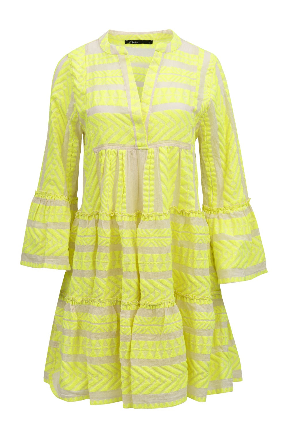 Ella Dress - Neon Lime