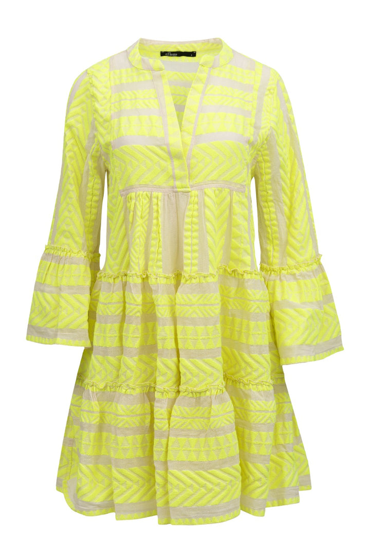 Ella Dress - Neon Lime