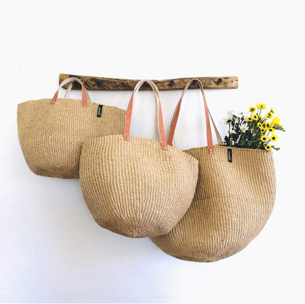 Mifuko - Medium Natural Basket with Handles