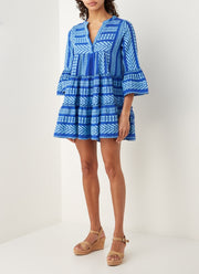 Ella Dress - Blue /Turquoise