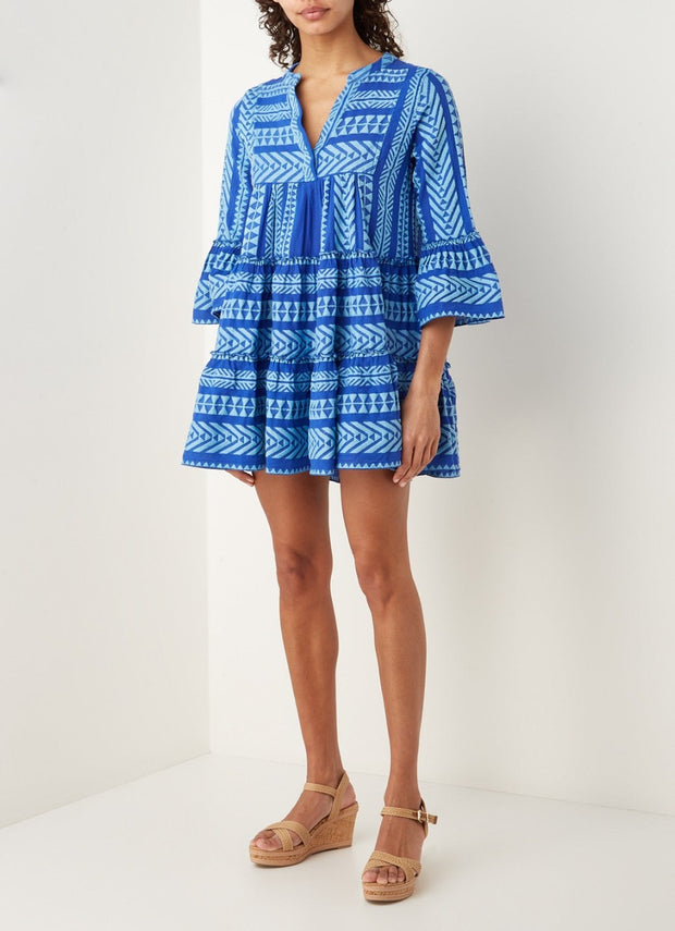 Ella Dress - Blue /Turquoise