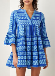 Ella Dress - Blue /Turquoise