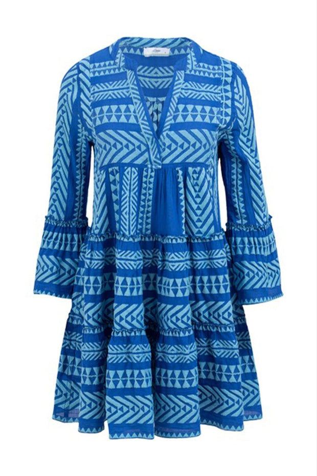 Ella Dress - Blue /Turquoise
