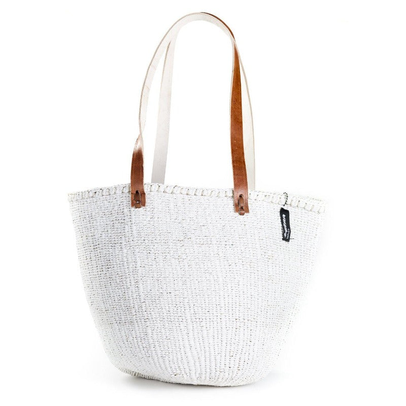 Mifuko - Medium Shopper basket White