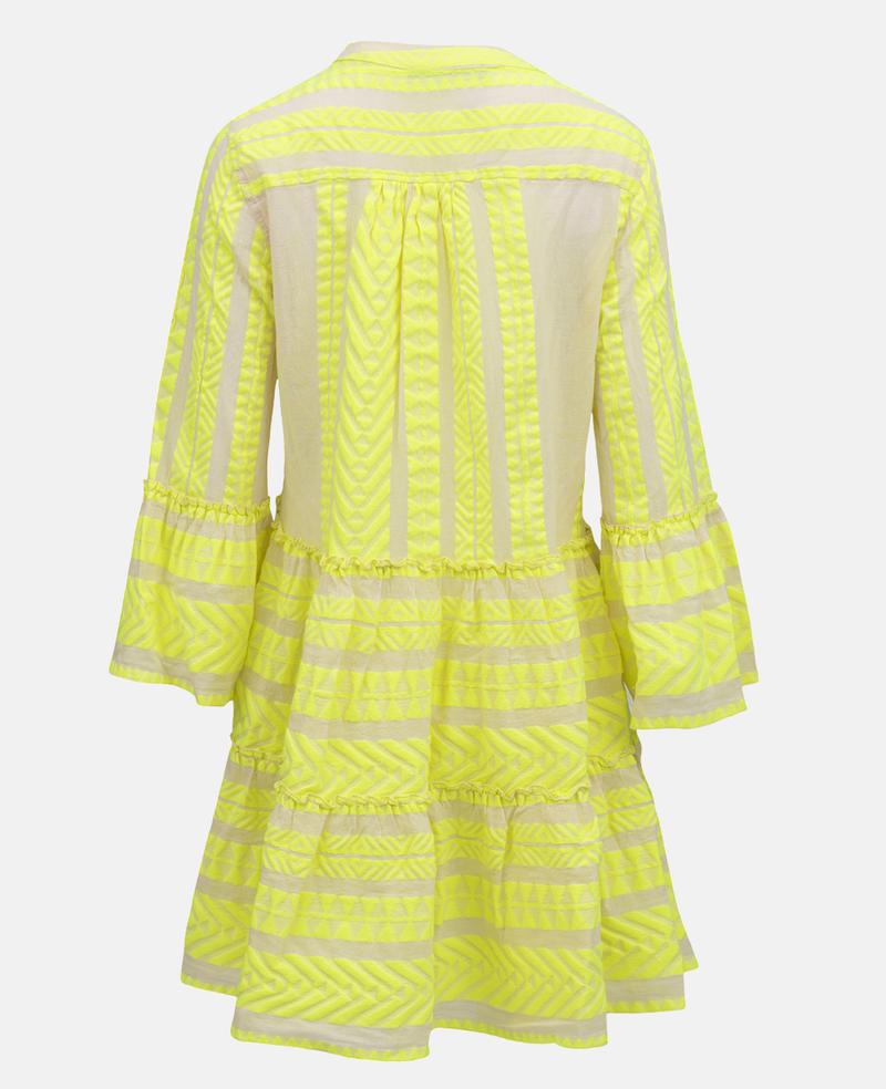 Ella Dress - Neon Lime